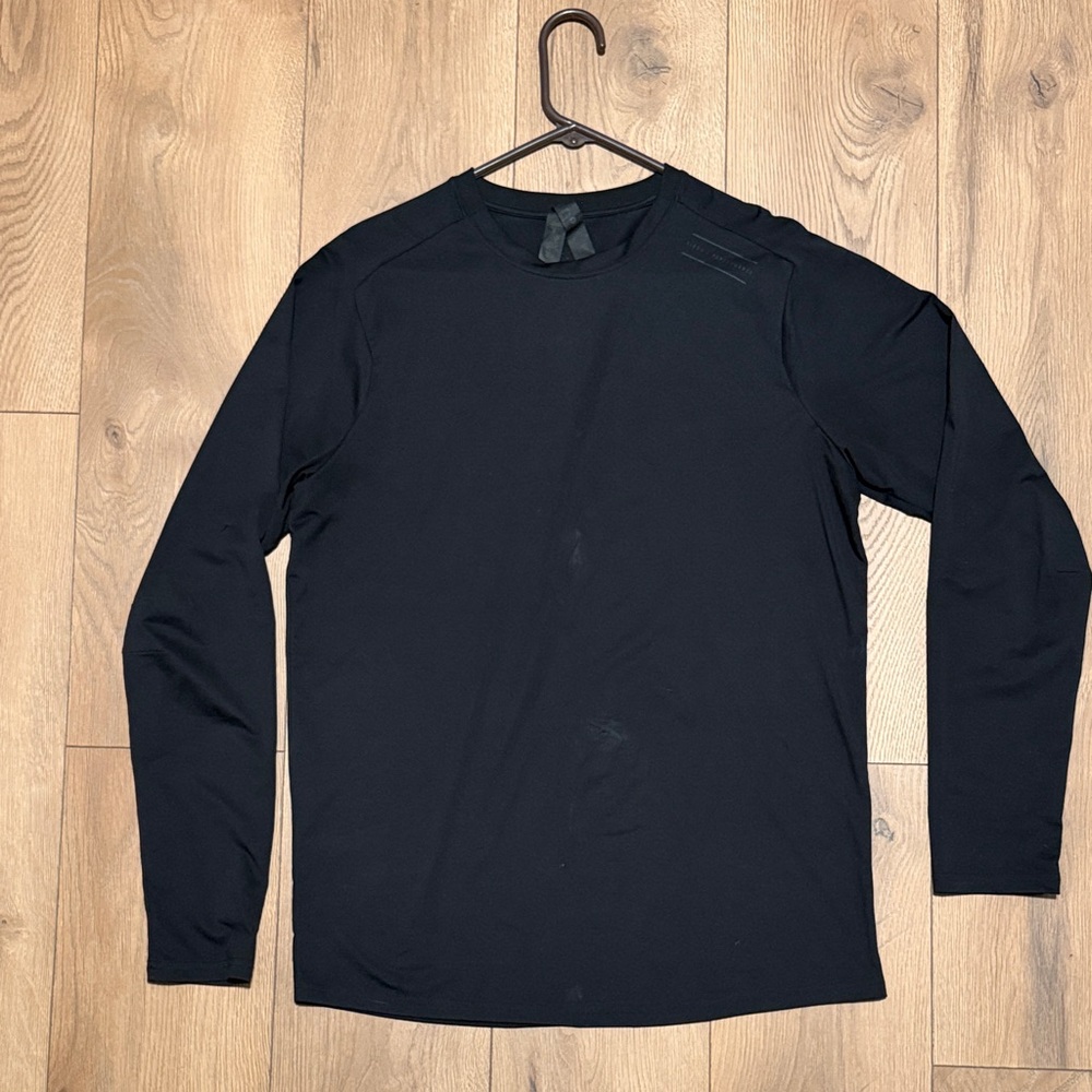 Virus Men's Black Long Sleeve Tee